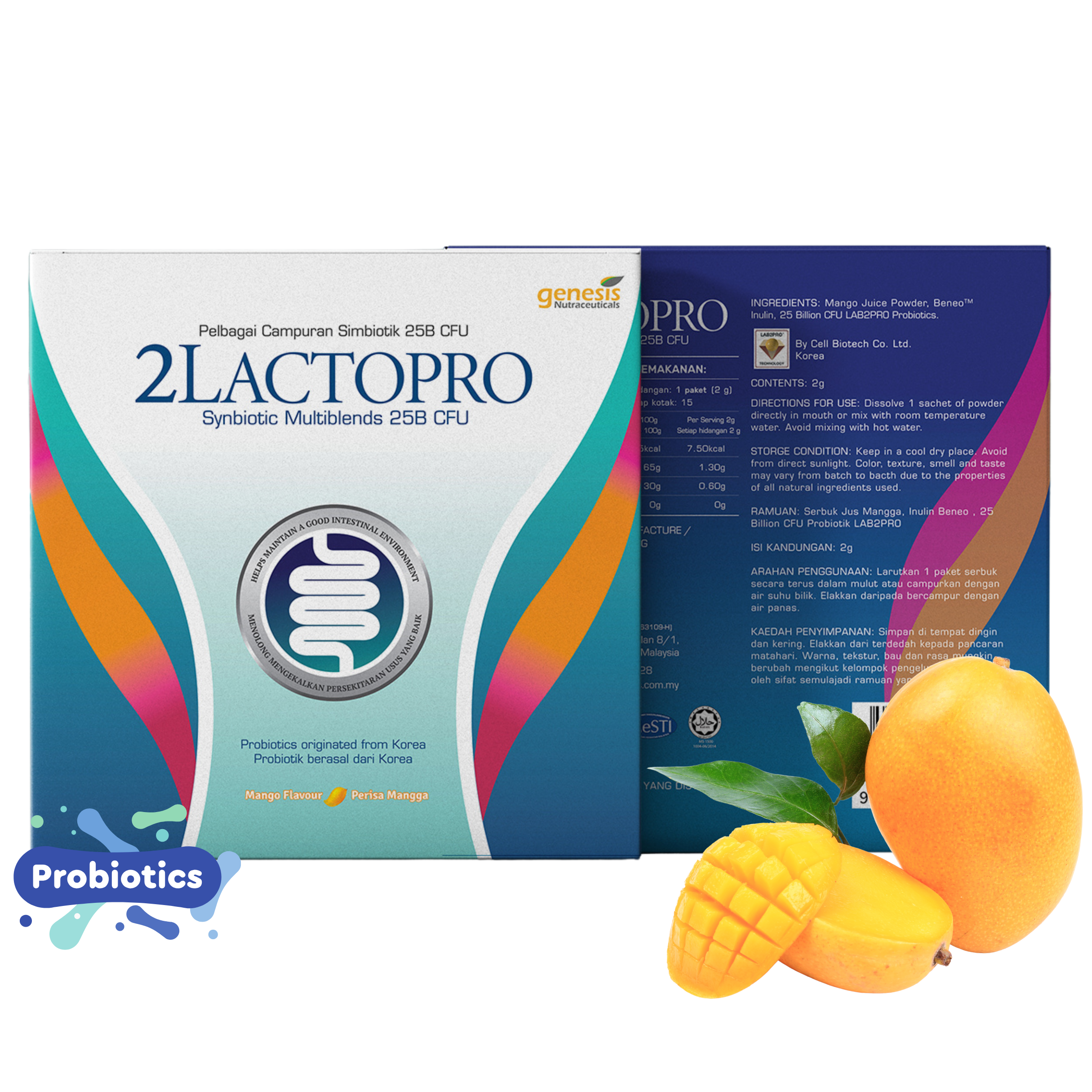 2Lactopro is a proprietary blend of probiotics.