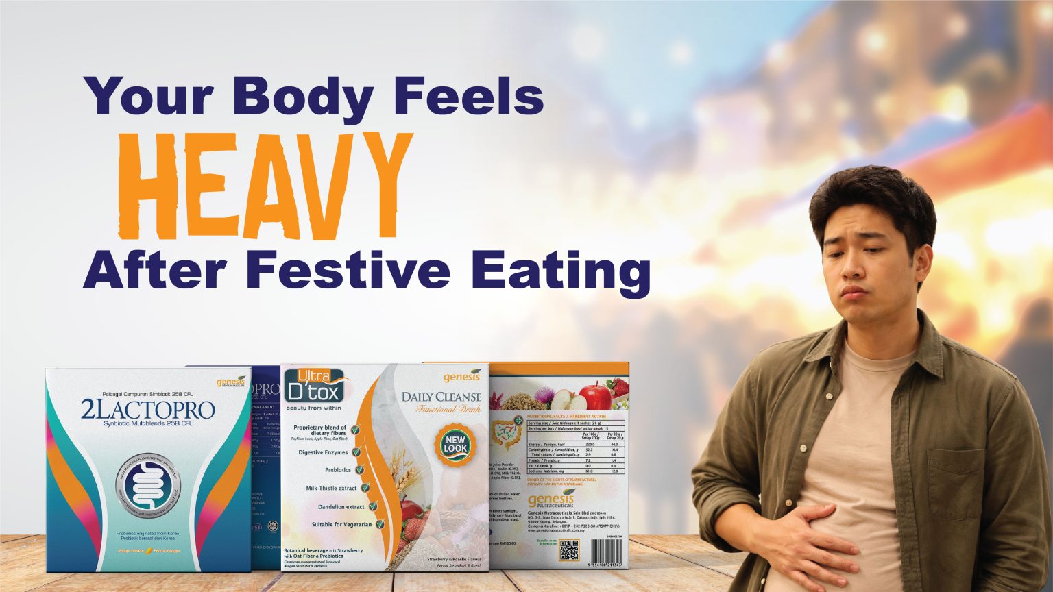 Your Body Feels Heavy After Festive Eating